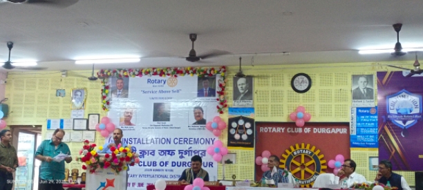 Installation ceremony of R.C.Durgapur 
