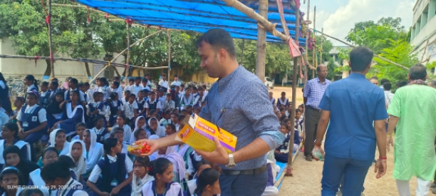 Distribution of Umbrellas & chocolate 