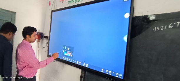 Smart Board donated to Jemua High School 