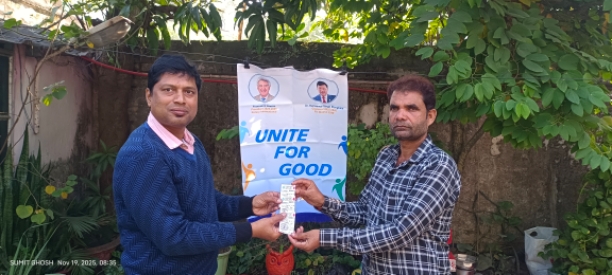 Donation of Blood Card 