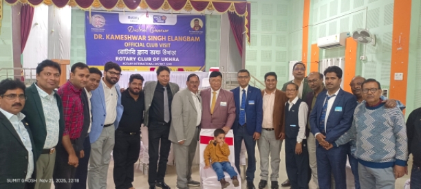 District governor official visit 