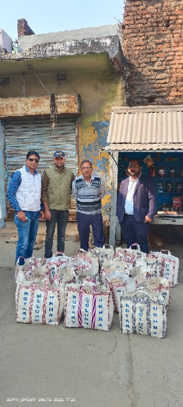 Nutrition Food packets given to T.B Patient 