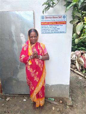 Sanitation Facility by HPSDG charitable trust