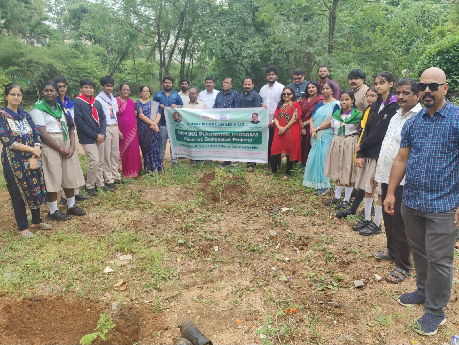 Plantation Drive at Institute of Genetics