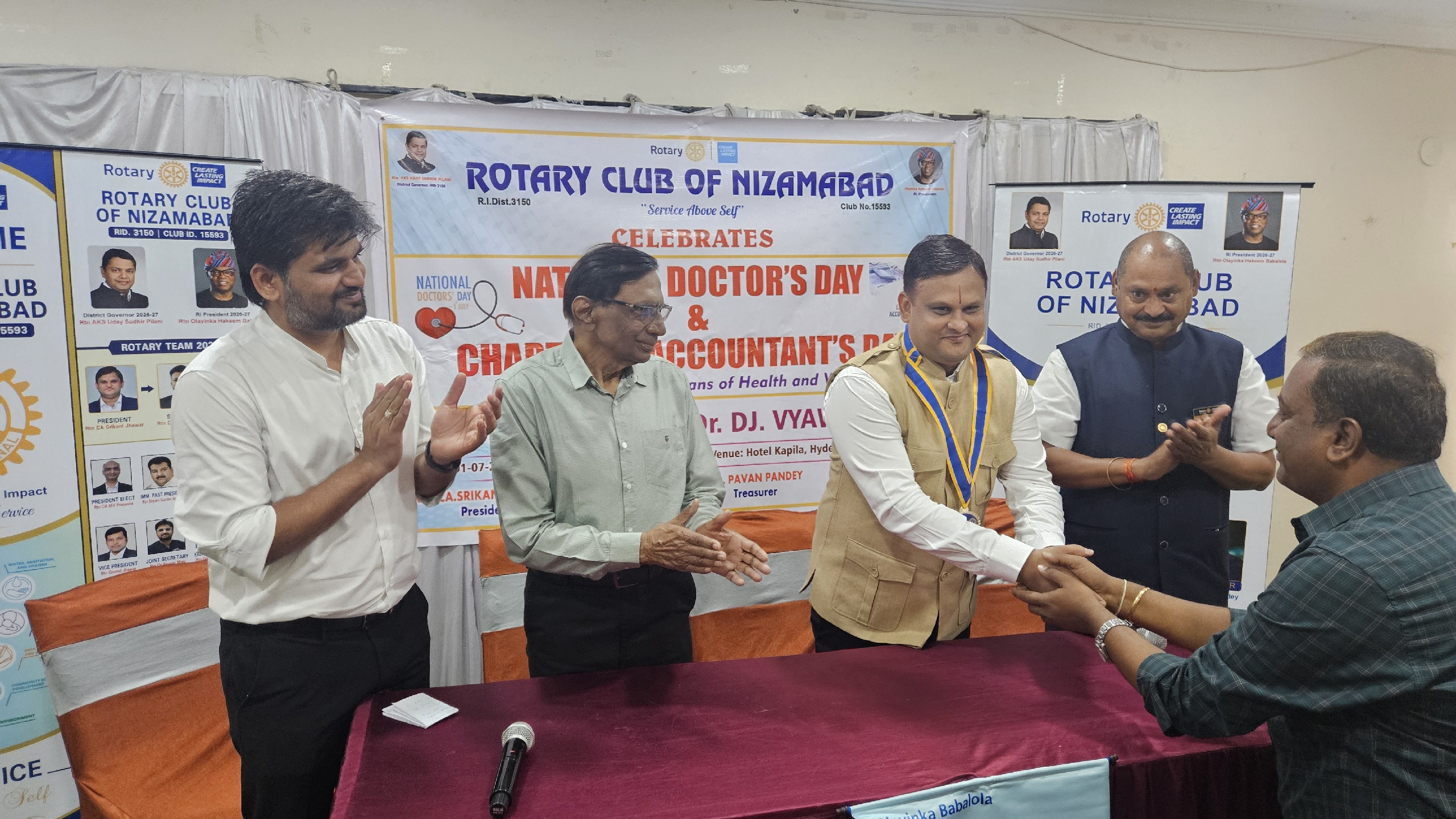 CA AND DOCTORS DAY CELEBRATION
