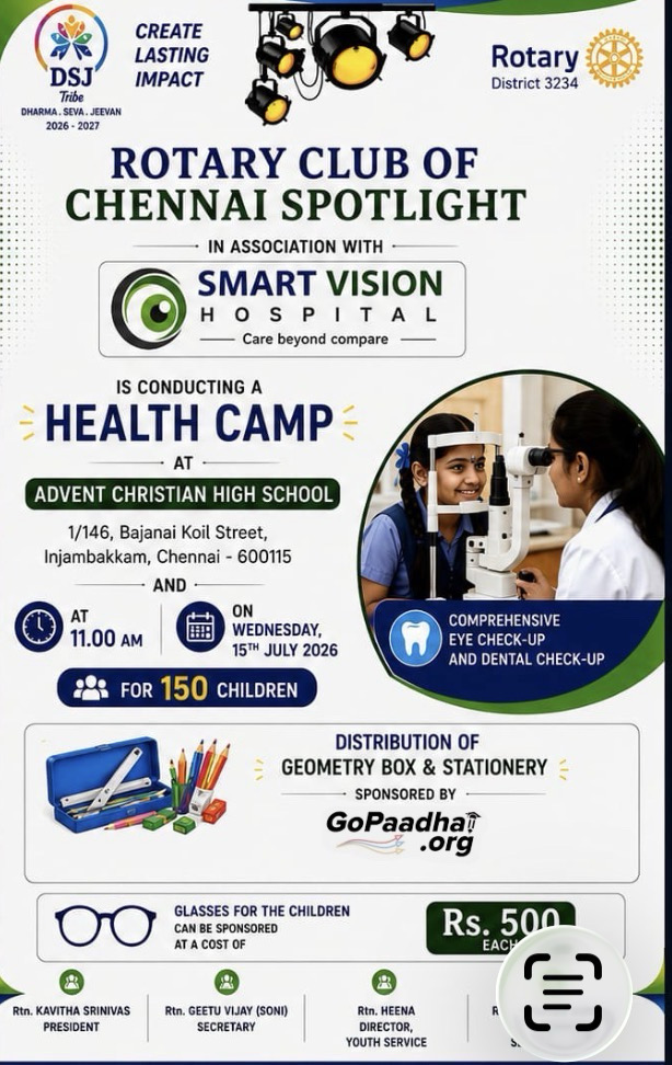 Advent School Eye Camp