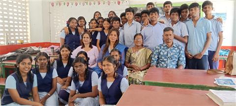 Distribution of School Exam Kits to Advent School
