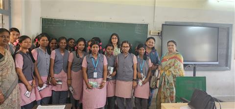 Distribution of School Exam Kits @ Nungbakkm Girls
