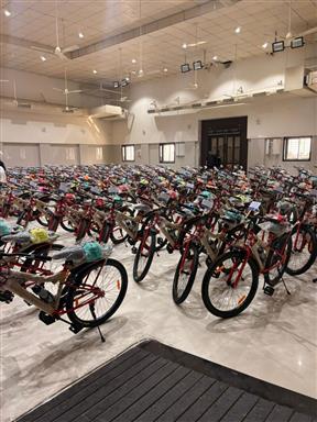 Cycle Distribution to School Kids