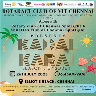 Kadal Karai | VIT University ,Chennai
