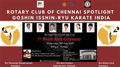 Black Belt Ceremony