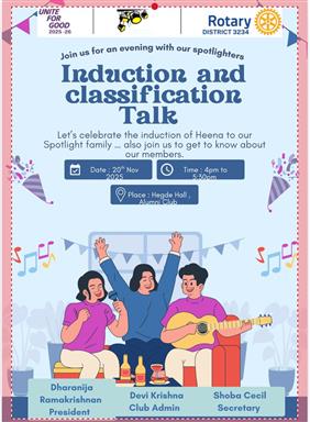 classification Talk and Induction