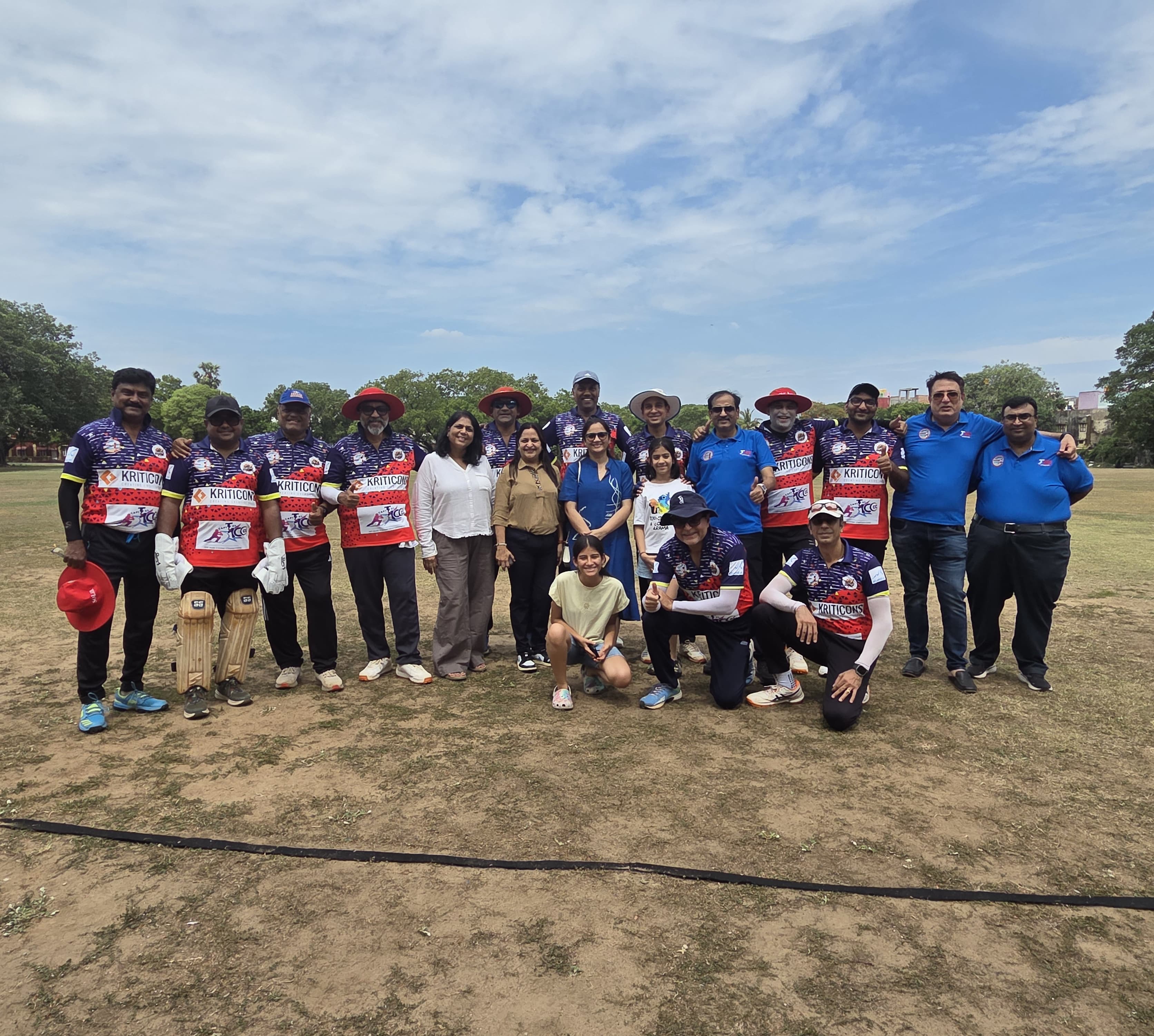 Fellowship at Amir Mahal Cricket Ground