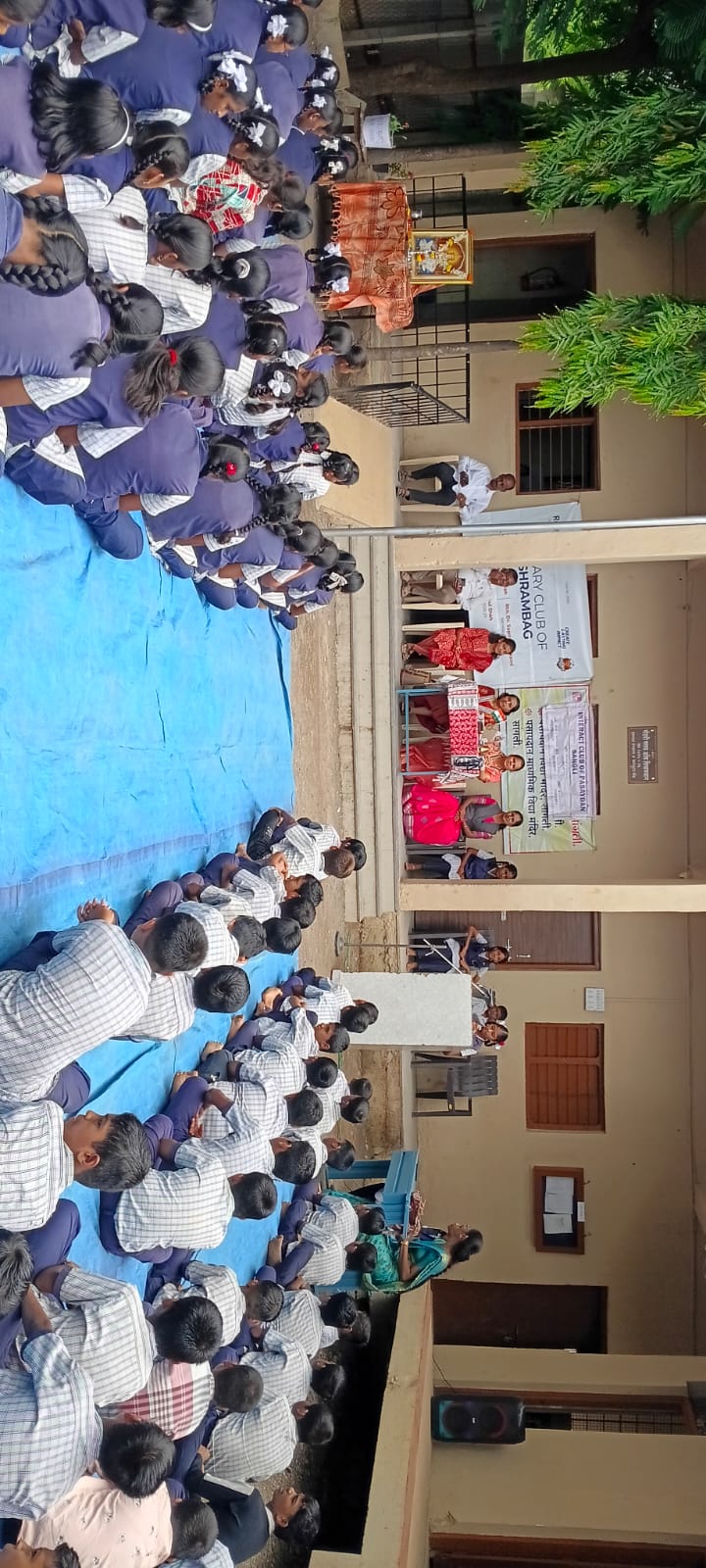 Installation of Interact Club at Pasaydan School.