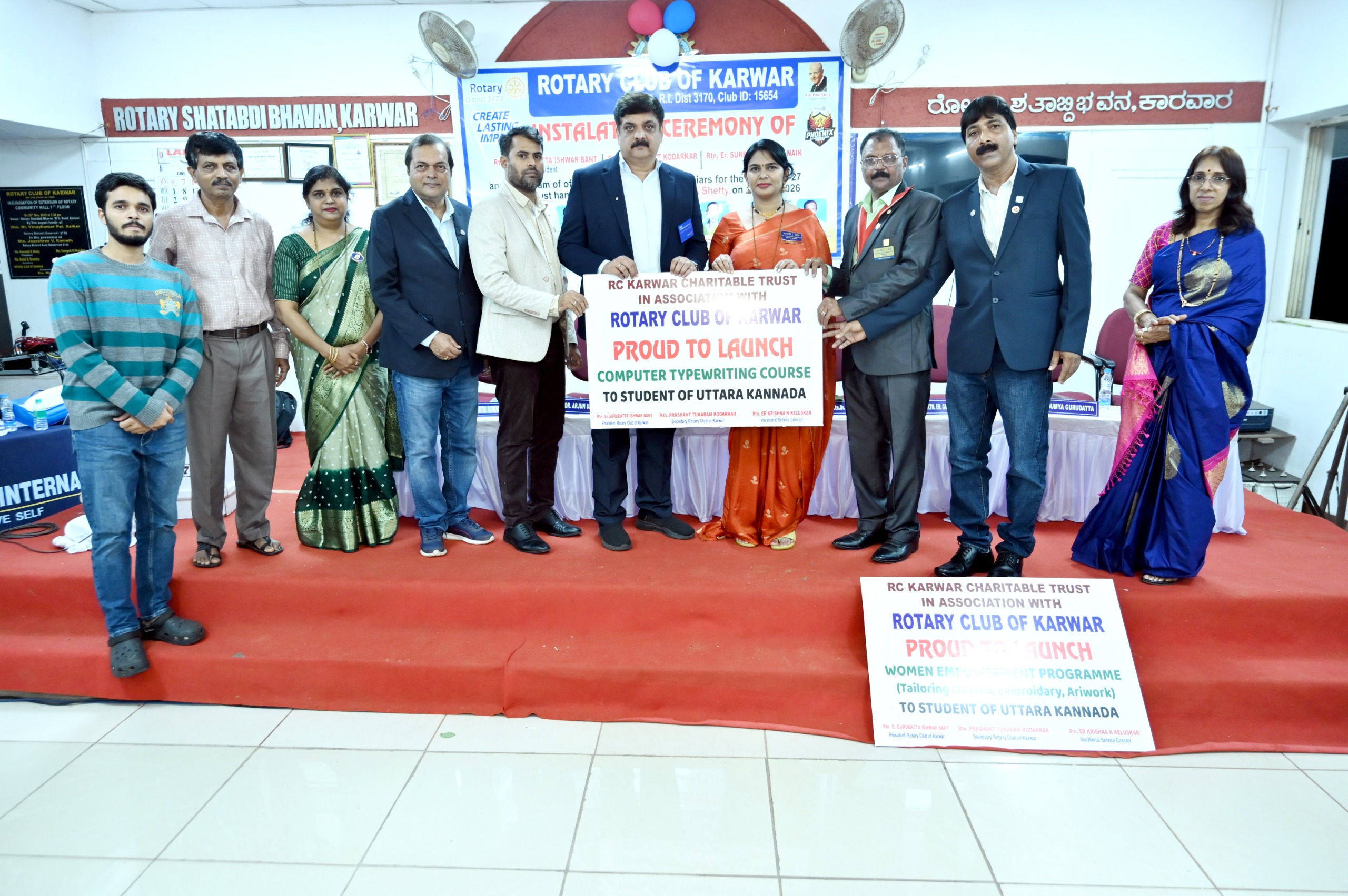 Launching of Computer Training programme