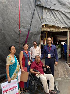 Puja Parikrama for the differently abled