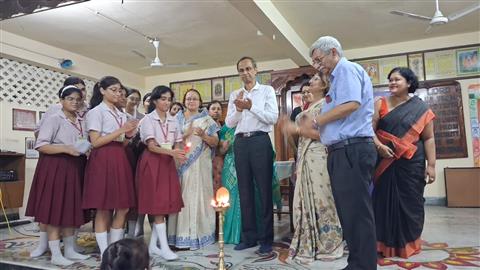 Interact Club Bidhya Bharati installation
