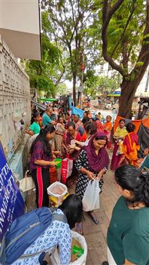 Inner City & RHA  staples distribution Pyarabagan