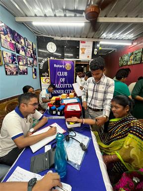 Health check in red light area Bowbazar
