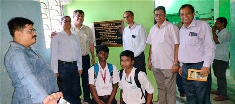 sanitation & drinking water SSPS Vidyalaya Shibpur