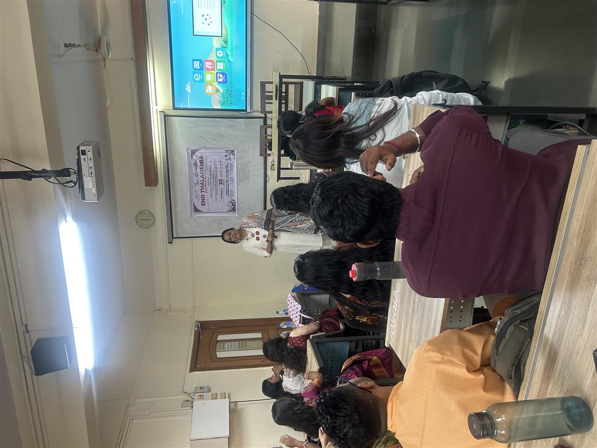 End Thalassemia Awareness session with Screening