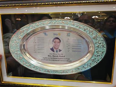 District Governor Installation Ceremony
