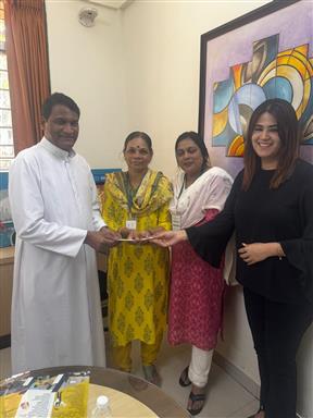 Meeting with Father of Don Bosco School