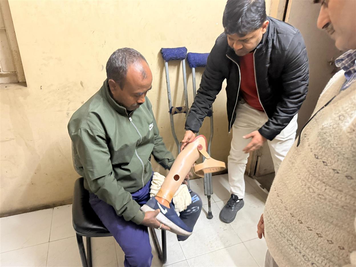 Artificial limb camp