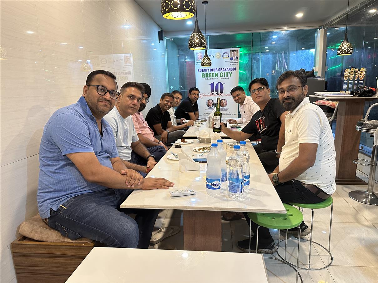 ROTARY CLUB OF ASANSOL GREEN CITY - 6TH MEETING