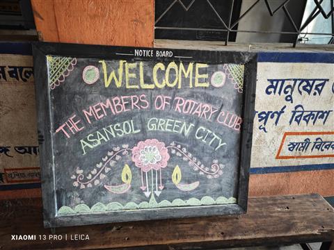 R.C.Asansol Green City "Mid-Day Meal Initiative"