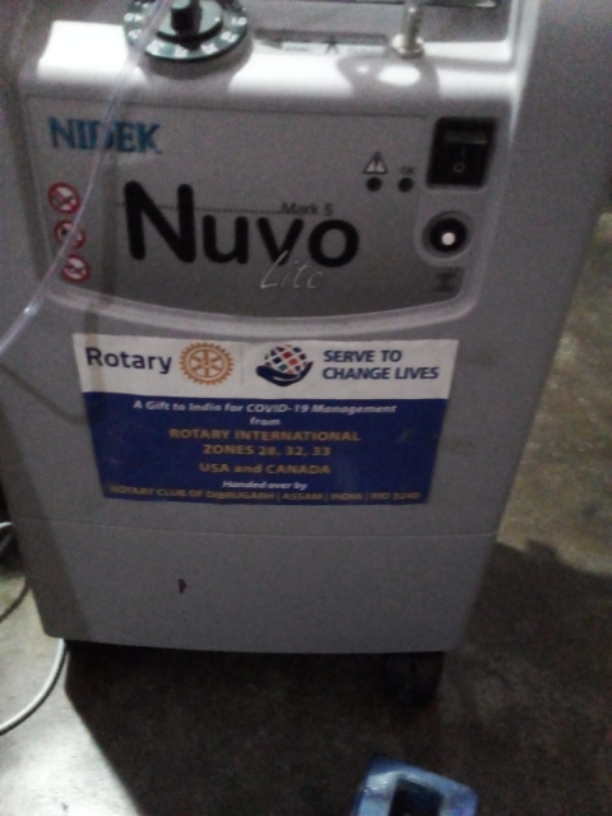 Providing Oxygen concentrator to patients