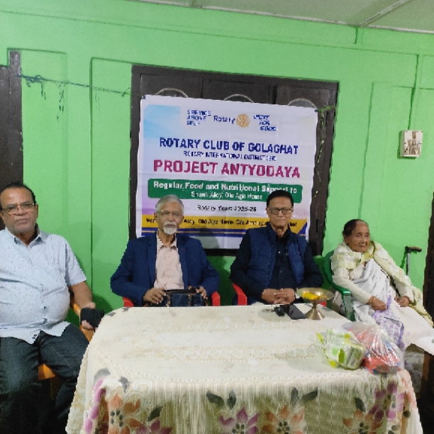 Project Antyodaya at Shanti Aloy Old Age Home