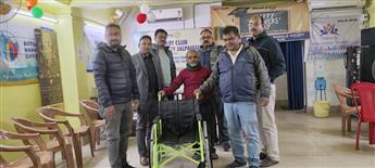 Wheel chair distribution