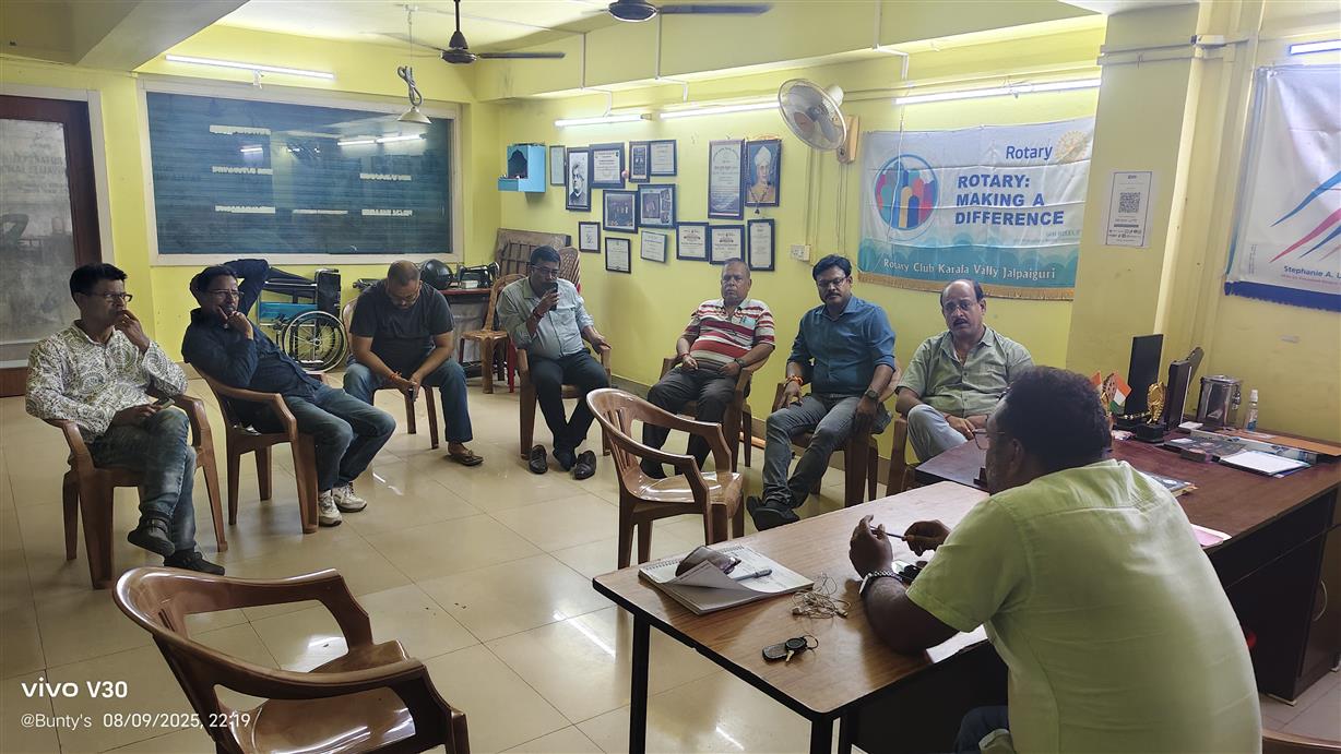 Regular monthly meeting