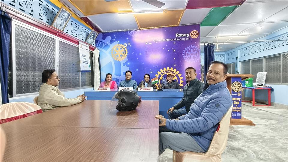 Rotary weekly meeting