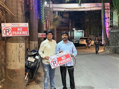 NO PARKING ZONE - Community Initiative