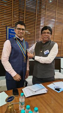President Girish Potdar Installation Ceremony