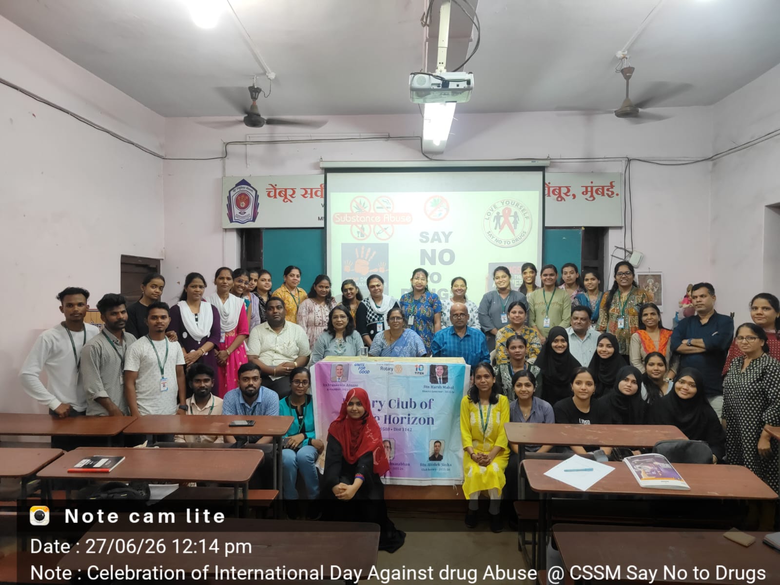 WORKSHOP on 'Say NO to Drugs*(3)