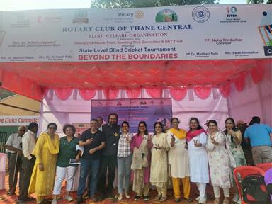 Cricket tournament for the visually challenged