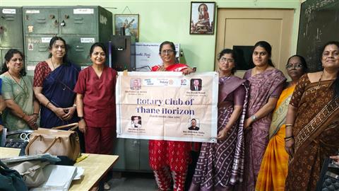 Donation of sanitary napkin incinerator (1)