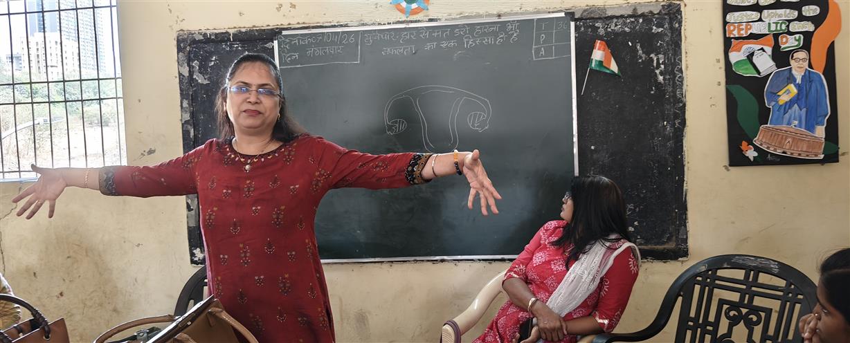 *Workshop on Menstrual Hygiene*: (9)
