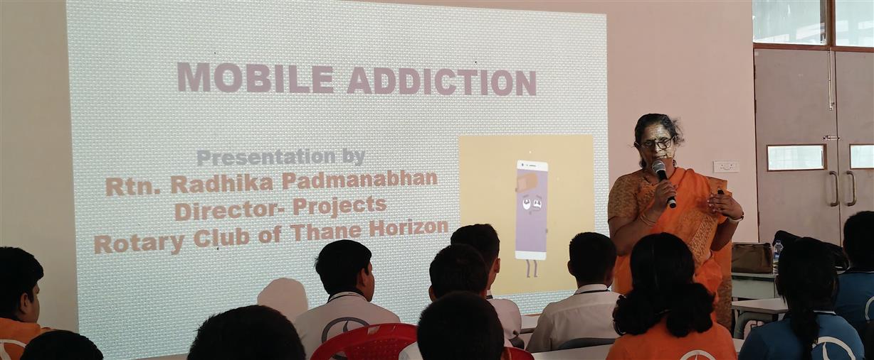 Session  on mobile addiction: (40)