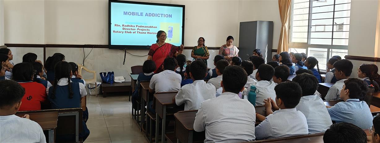 Session on mobile addiction: (45)
