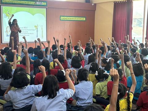 Session on Menstrual Hygiene (1)