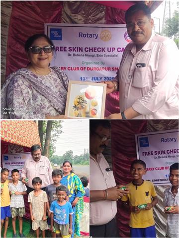 Awarness cum skin checkup camp