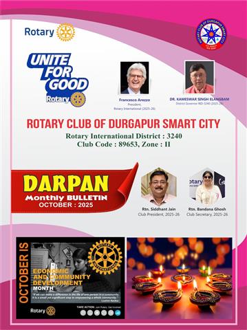 Club Monthly Bulletin of October