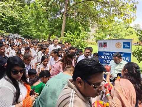 Distribution of Stationery Kits to Students