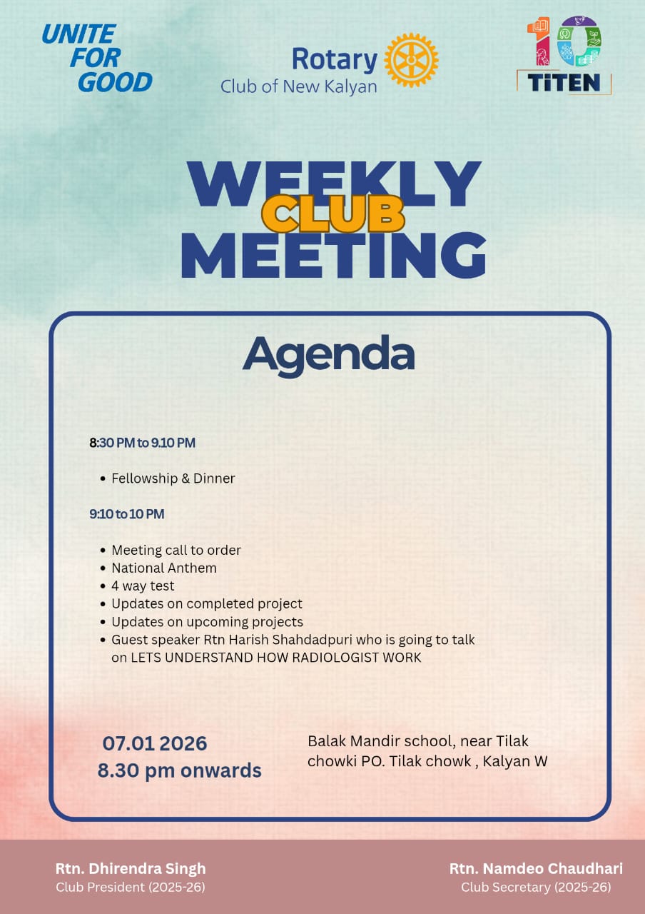 weekly meeting
