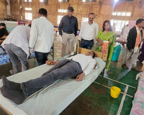 BLOOD DONATION CAMP