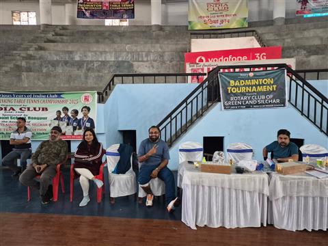 PARTICIPATION IN BADMINTON TOURNAMENT